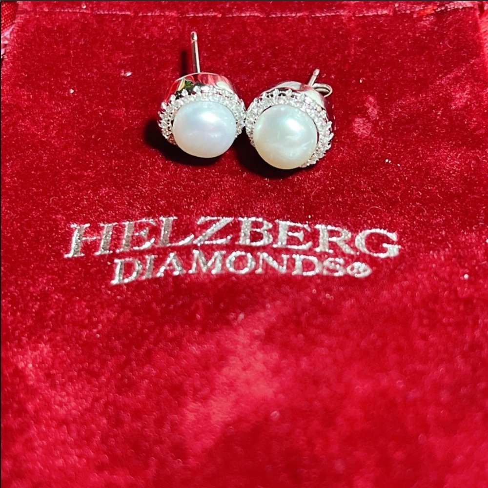 Helzberg sterling silver 925 earring